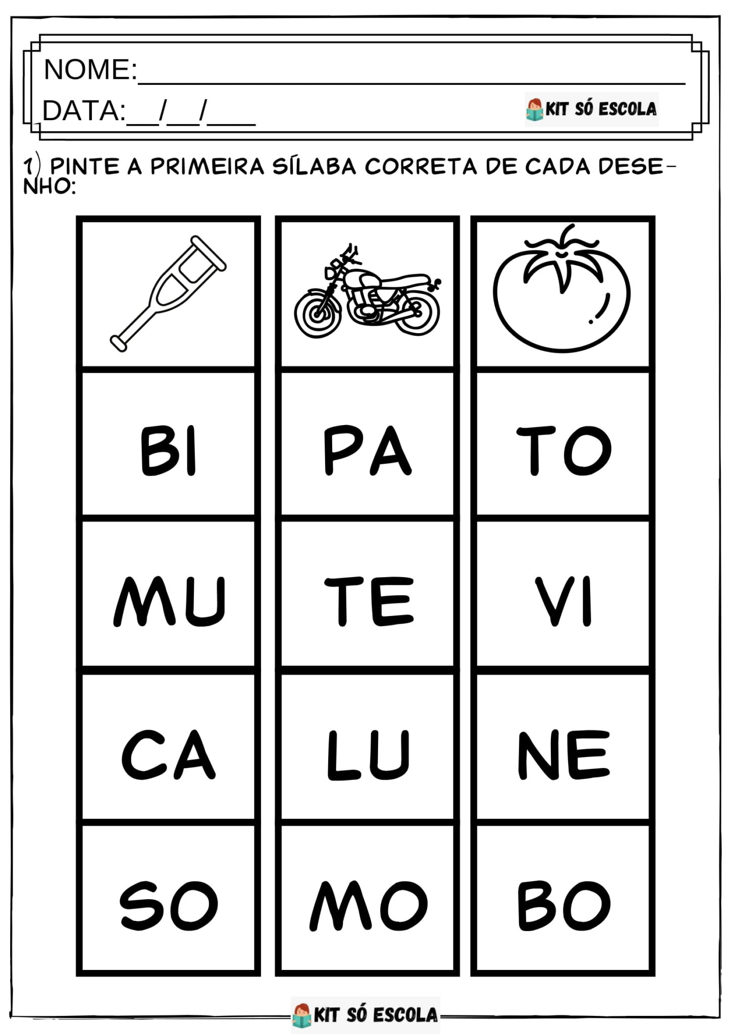 Atividades Com Sílabas Simples E Complexas Corujinha Abc